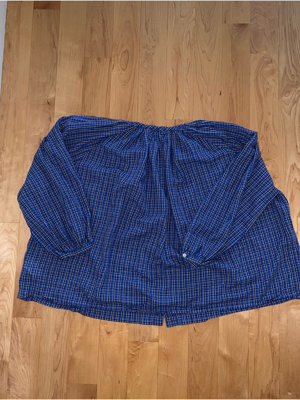 Doen Jonie Top in Cassis Check - Picture 10 of 10